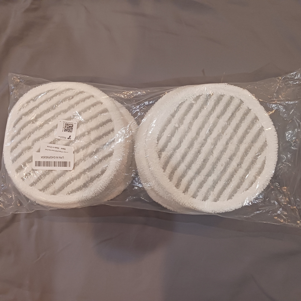 White Replacement Mop Pads